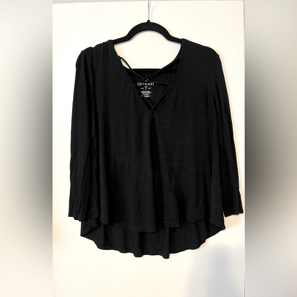 Soft & Sexy Black Top